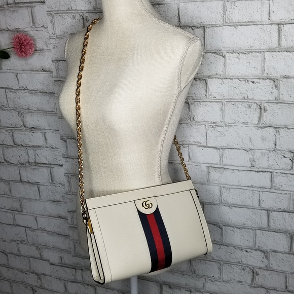 Authenti Gucci Ophidia Small Shoulder Bag - Picture 4 of 15